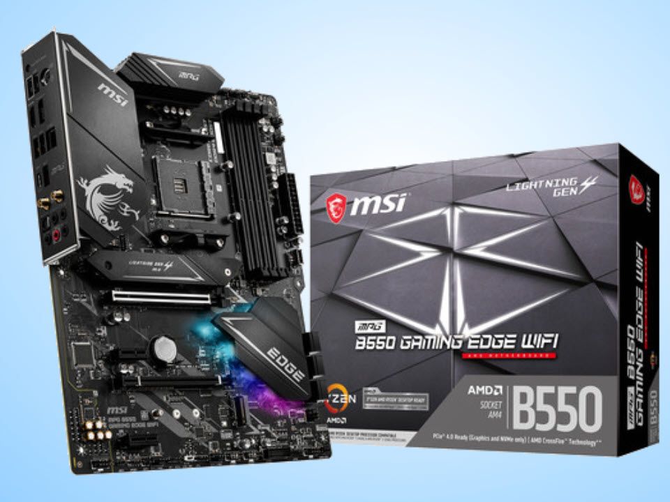 動作確認済み　B550 GAMING EDGE WIFI MSI MPG B550 GAMING EDGE WIFI AMD AM4 DDR4 M.2 USB 3.2 Gen 2 HDMI
