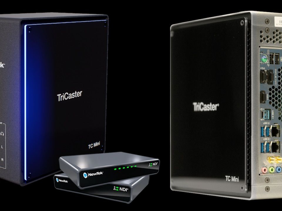 NewTek Launches Next-Gen TriCaster Mini With UHD and Mobile