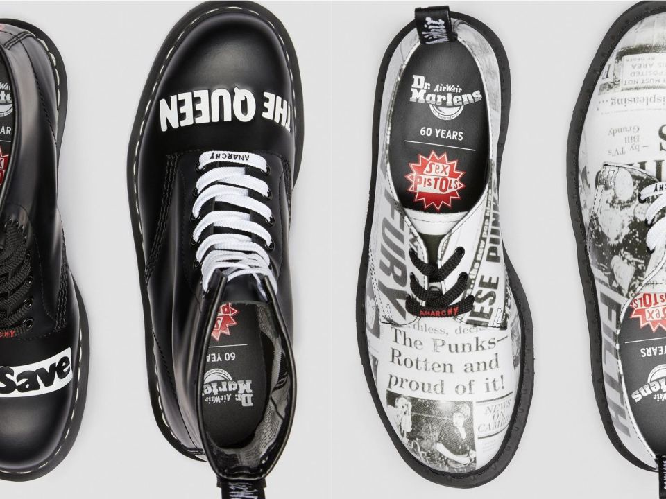 Dr Martens show their rebellious spirit with new Sex Pistols
