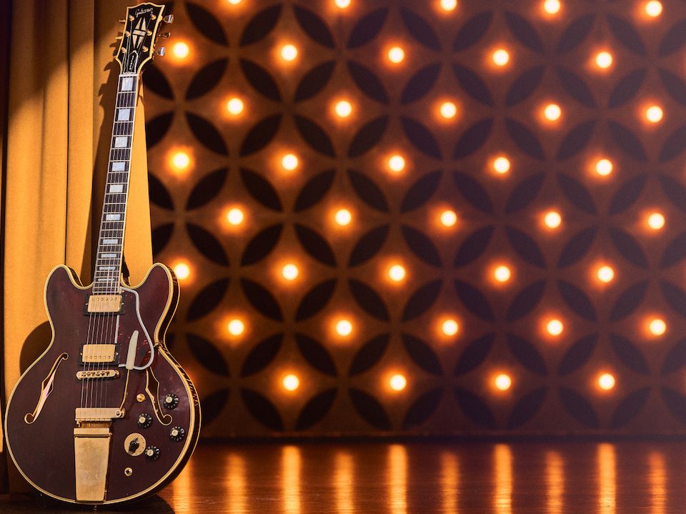 Gibson's limited edition B.B. King 1974 ES-355 guitar recreates