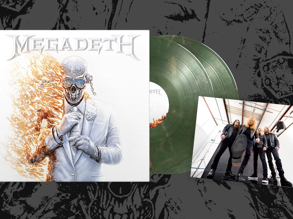 Preorder Megadeth's final album on limited copper/emerald vinyl
