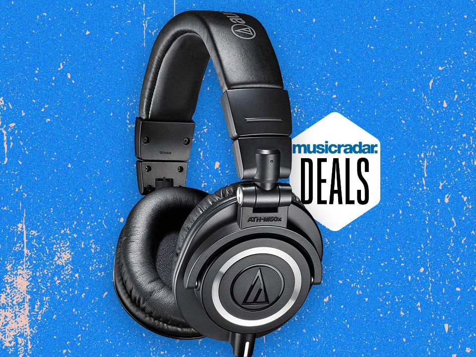 Audio-Technica's classic ATH-M50x studio headphones just