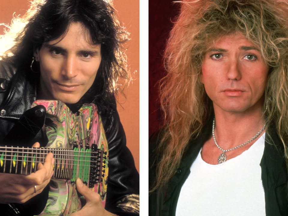 デイヴィッド・カヴァデールとスティーヴ・ヴァイ　サインcd whitesnake We could do anything we wanted with our hair and our clothes in