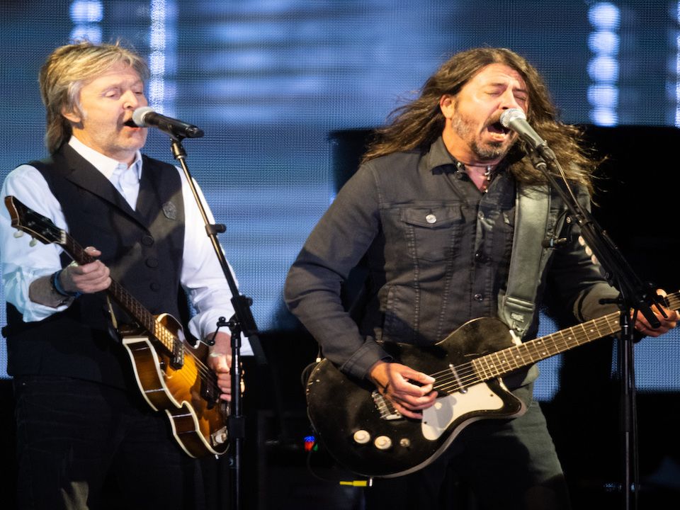 Dave Grohl joins Paul McCartney for first public performance since Taylor Hawkins' death | Louder