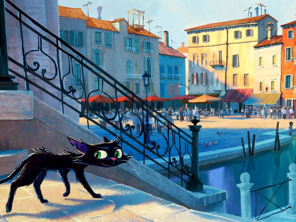 Pixar's New Movie Gatto Is About A Jazz-Loving Black Cat In Italy