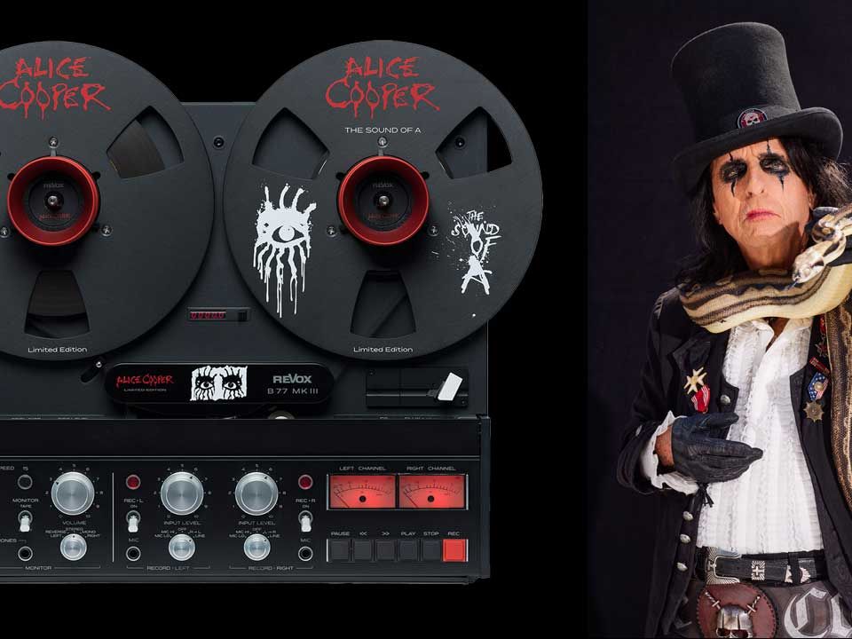 Alice Cooper and Revox launch €27,000 reel-to-reel recorder | Louder