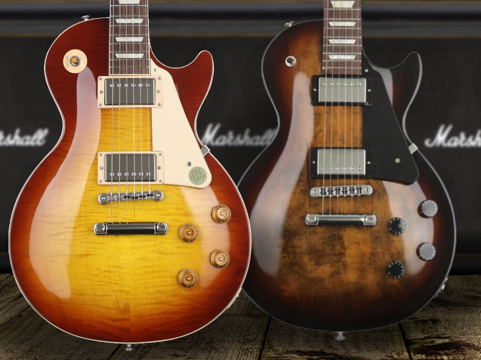 Les Paul Standard vs Les Paul Studio: what's the difference