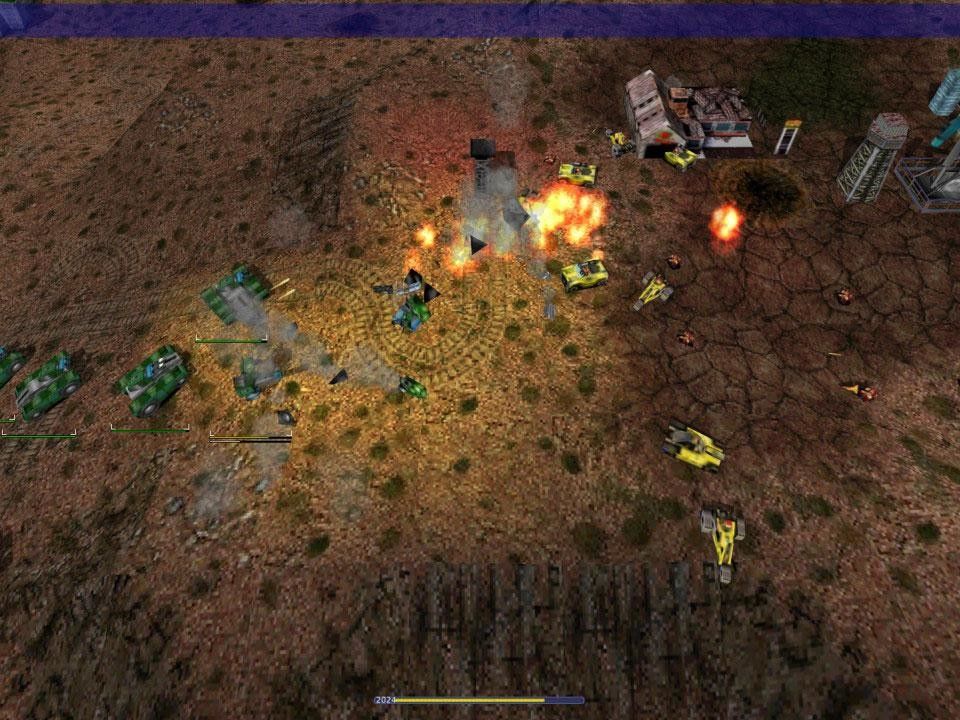 Jeu PC WarZone 2100 - Jeu De Stratégie Temps Réel (RTS) En Bon état, En Anglais