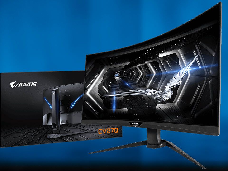 好きさんAORUS CV27F 27インチ湾曲型モニター 165Hz AORUS CV27F