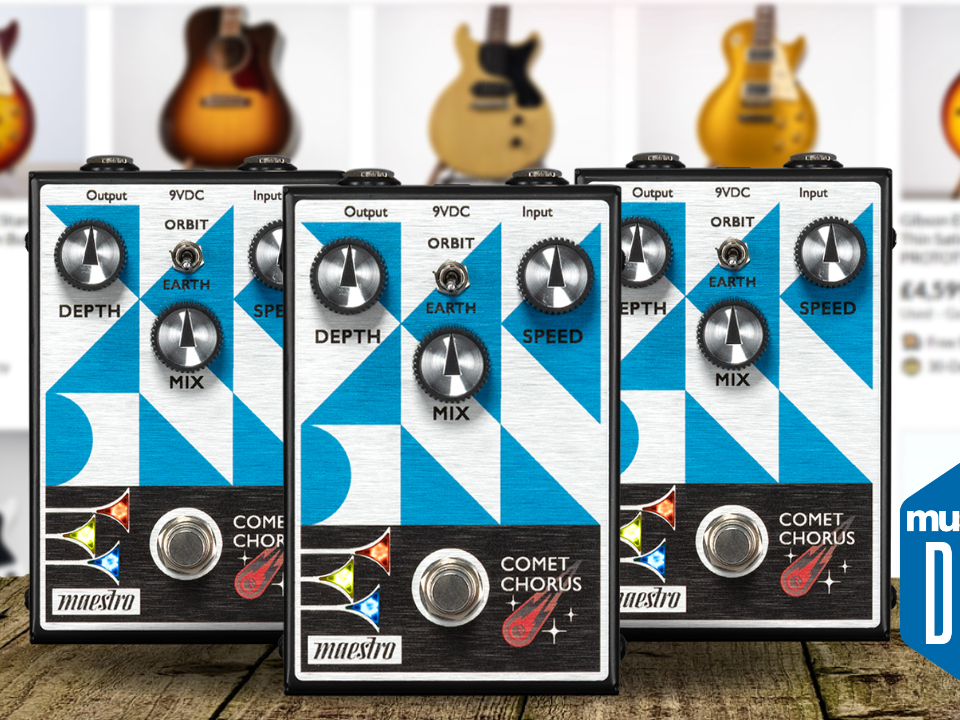 Fancy a free chorus pedal? Bag the Maestro Comet Chorus completely