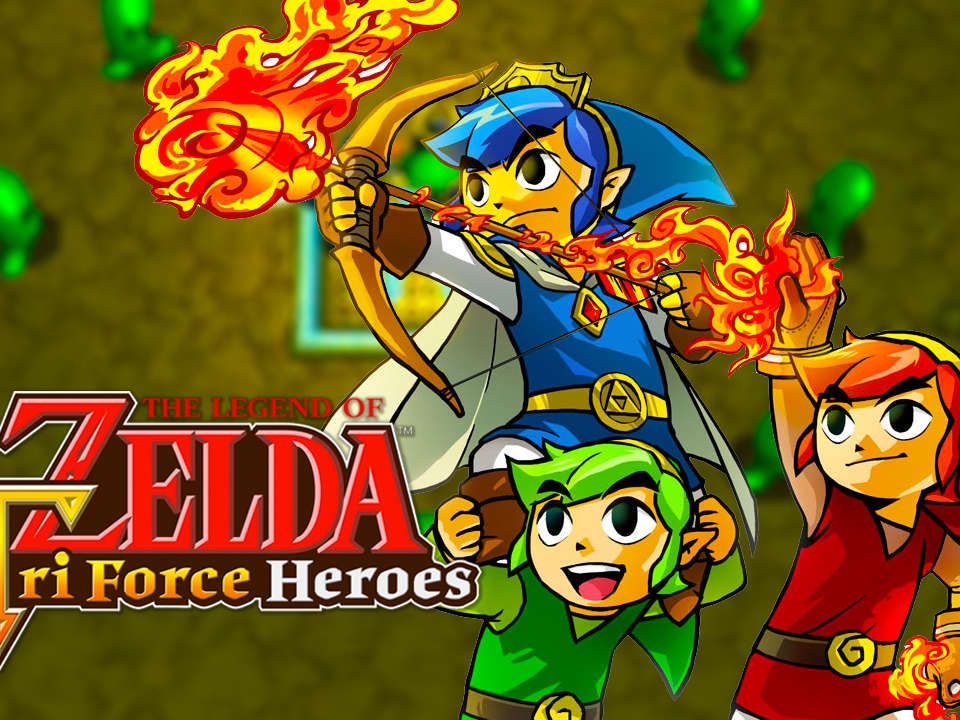 新品The Legend of Zelda: Tri Force Heroes The Legend of Zelda Tri Force Heroes Nintendo 3DS Sealed