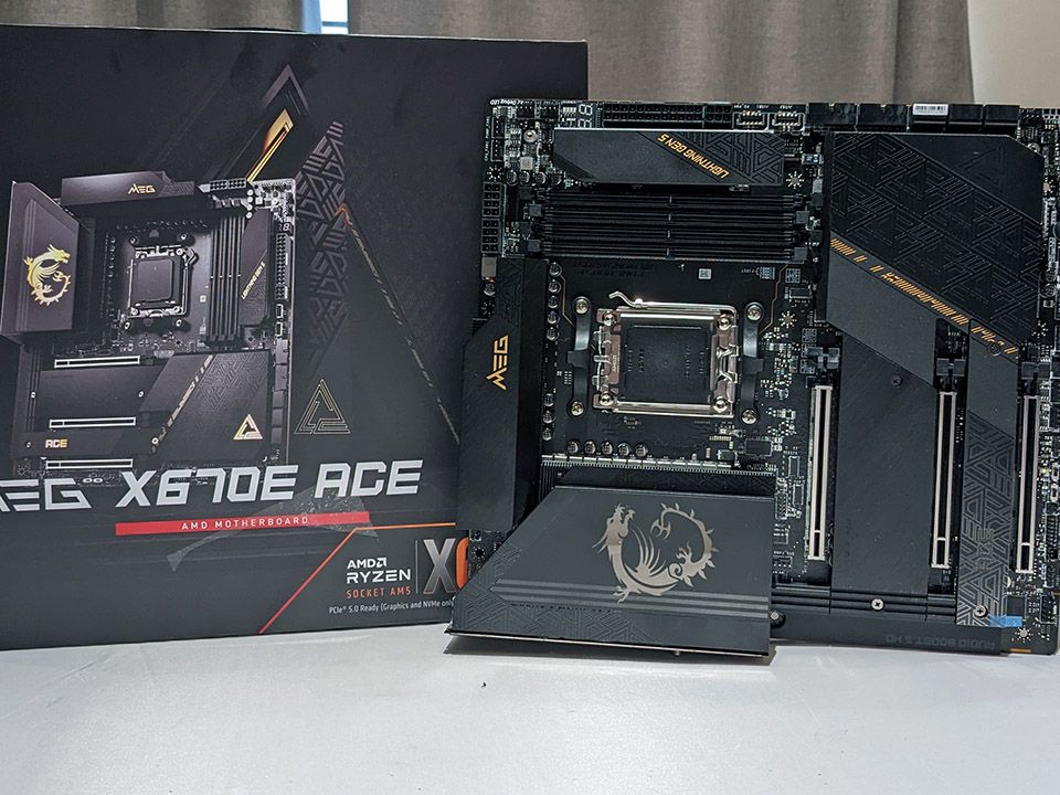 MSI MEG X670E Ace motherboard review | PC Gamer