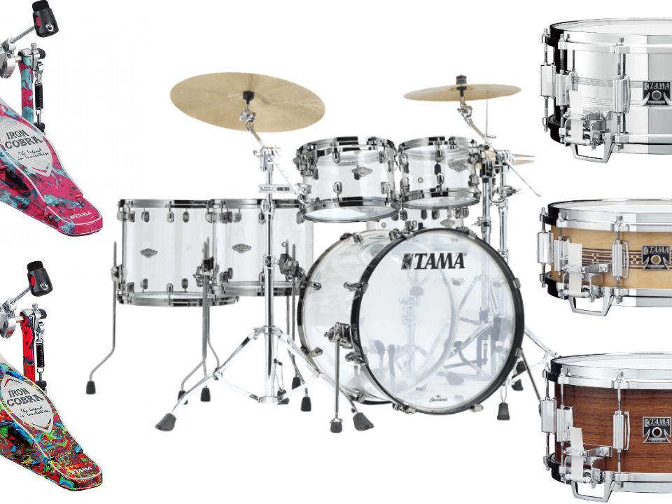 NAMM 2024: Tama's 50th anniversary releases include an acrylic