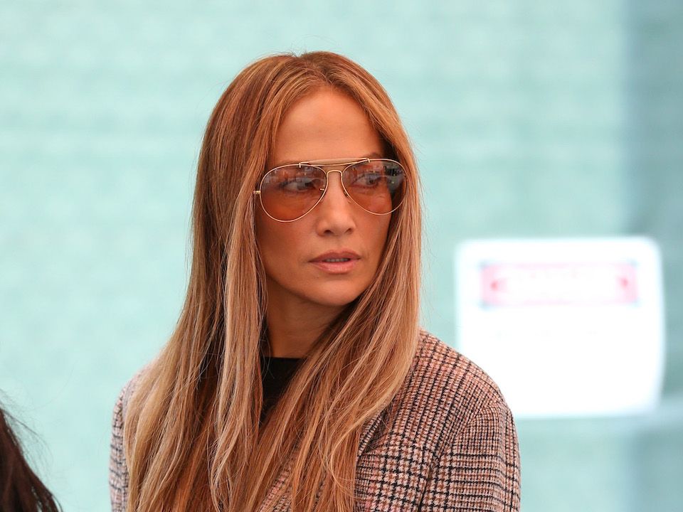 jlo green dress south park That Time Park's Creators Offended So Much She Snubbed Them On A Red Carpet Web Collection: Evening