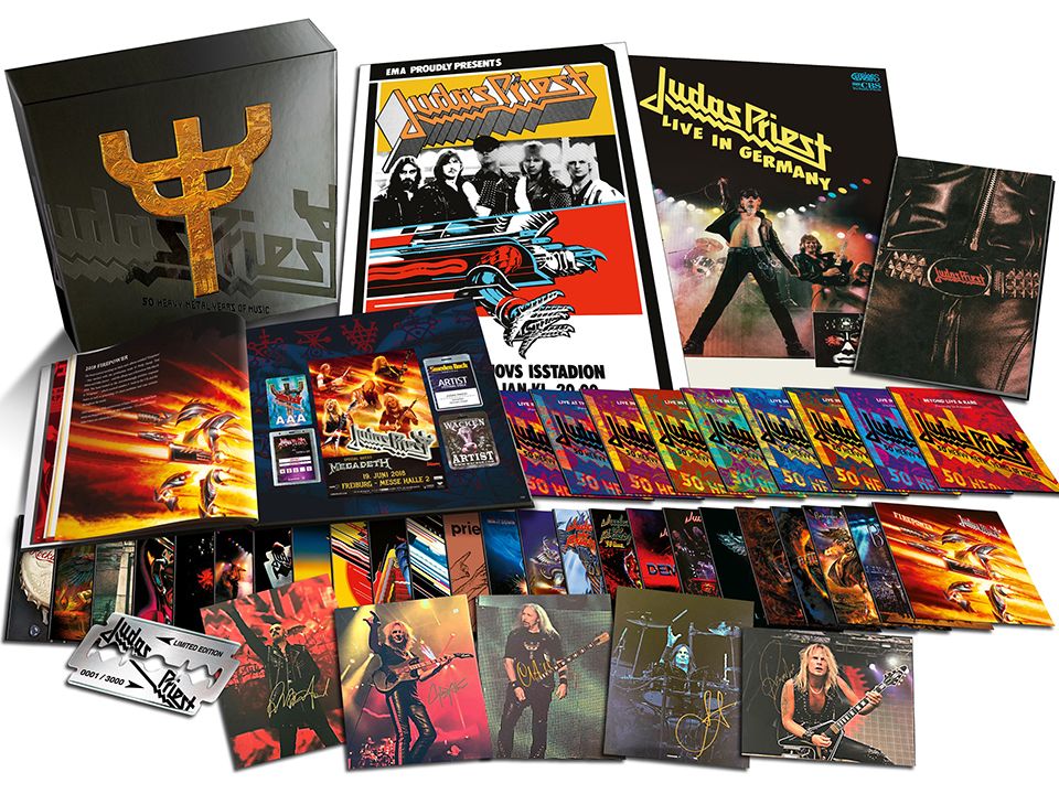 Judas Priest celebrate 50 heavy metal years with epic 42-disc box