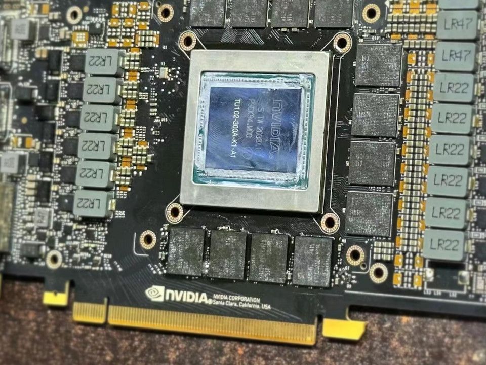 User-modified NVIDIA GeForce RTX 2080 Ti upgrades to a monstrous