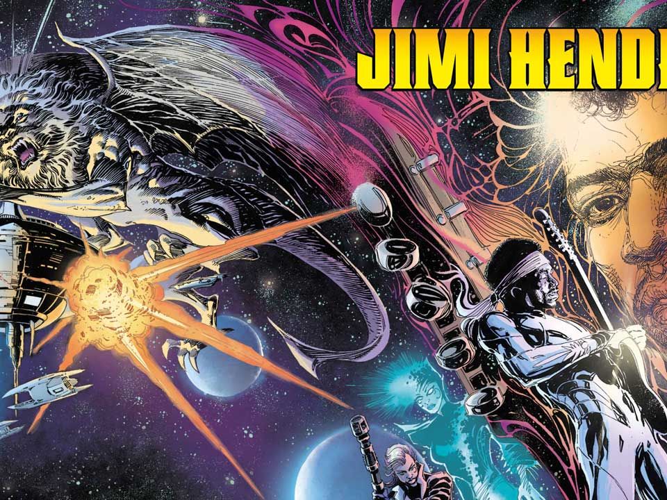 Jimi Hendrix is to battle a tyrannical intergalactic force in an