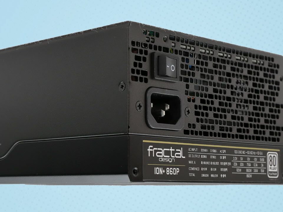 Fractal Design ION+ 860P Power Supply Review: Whisper Quiet