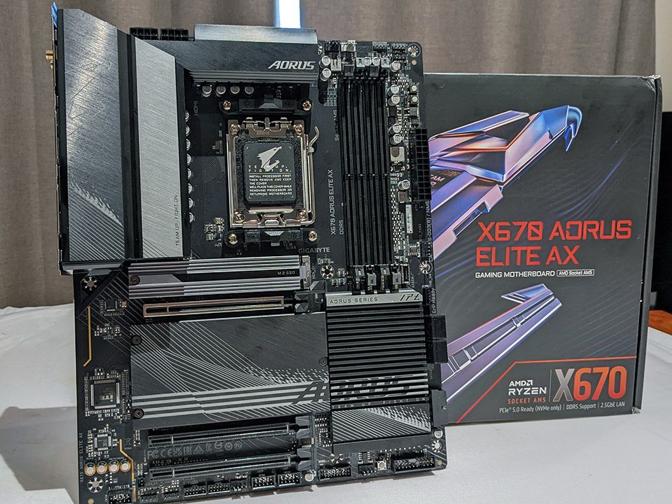 Gigabyte X670 Aorus Elite AX motherboard review | PC Gamer