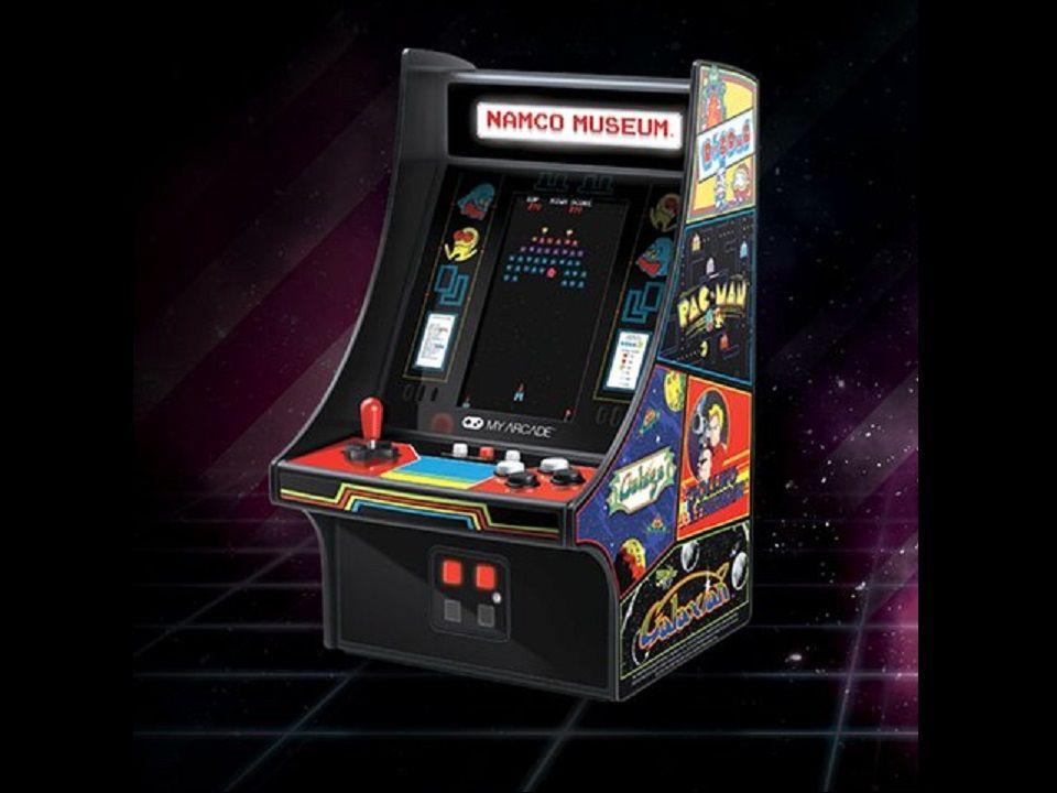 BANDAI NAMCO Entertainment - ナムコミュージアム　MINI PLAYER RETRO ARCADE MY ARCADE NAMCO MUSEUM MINI PLAYER ゲーム機紹介 - YouTube