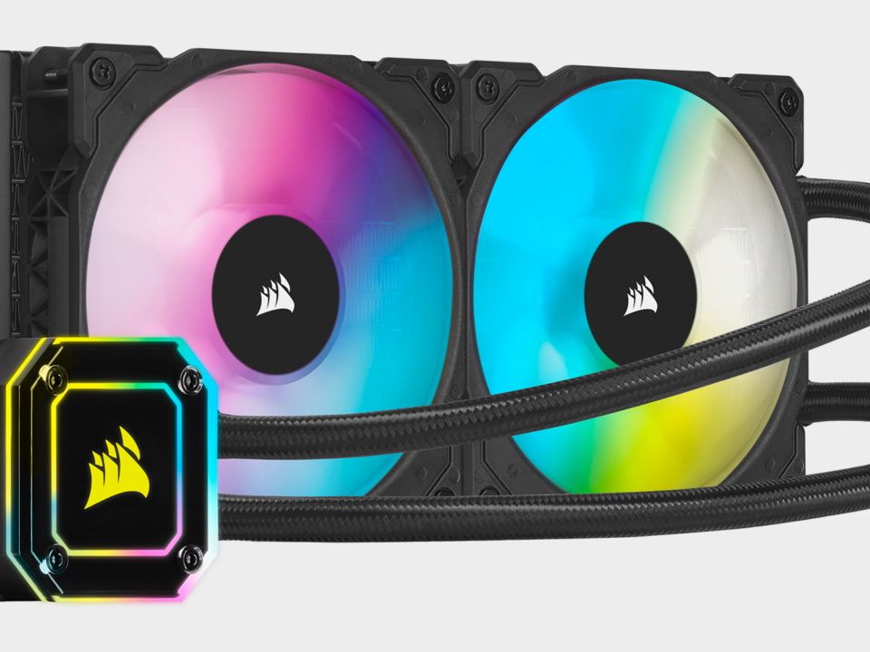 未使用 CORSAIR iCUE H115i ELITE CAPELLIX XT iCUE H115i ELITE CAPELLIX XT Liquid CPU Cooler