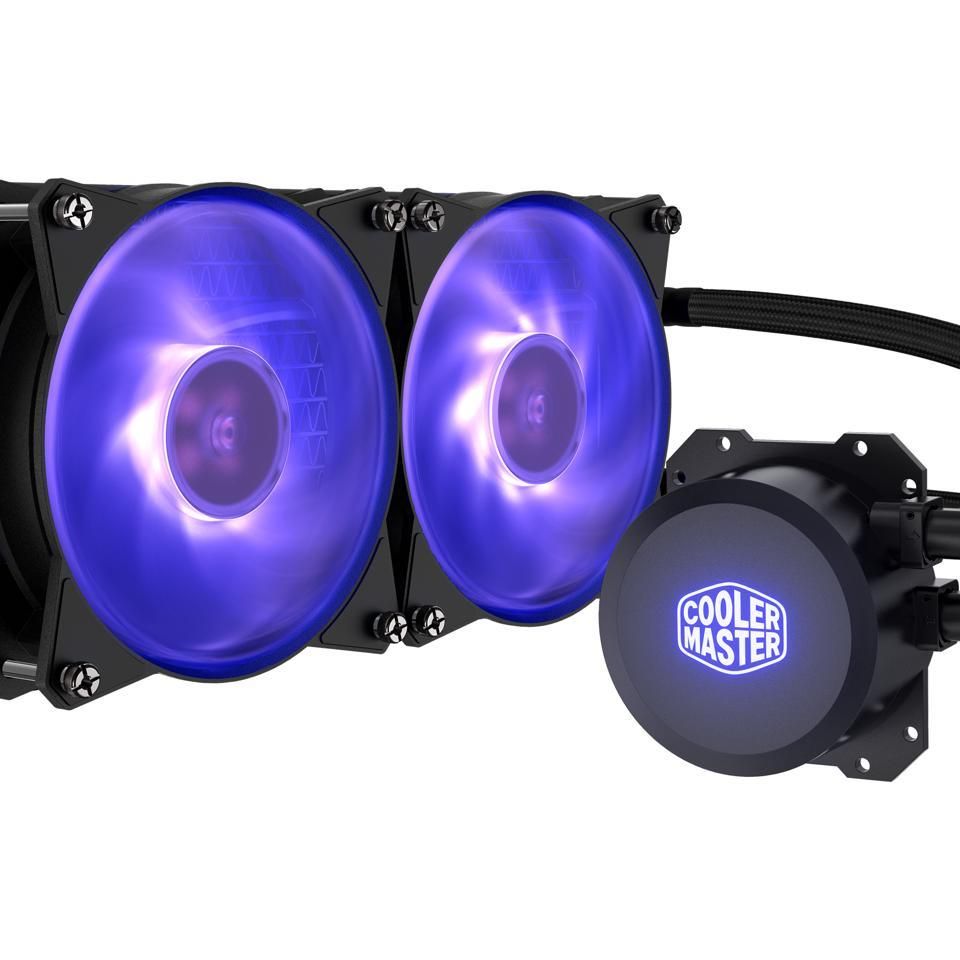 Get a Cooler Master 240mm AIO Cooler With RGB Fans for Just