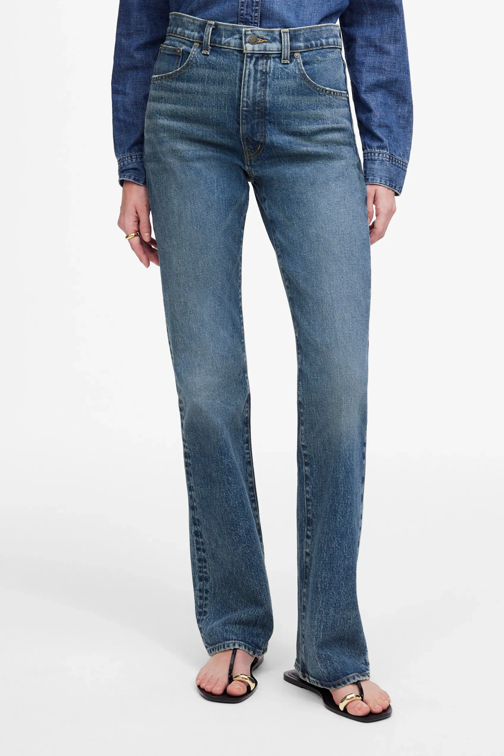 Relaxed Bootcut Jeans