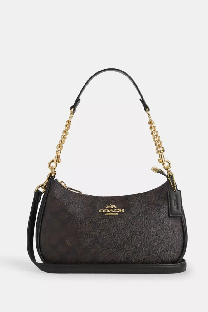 Teri Shoulder Bag in Signature Canvas