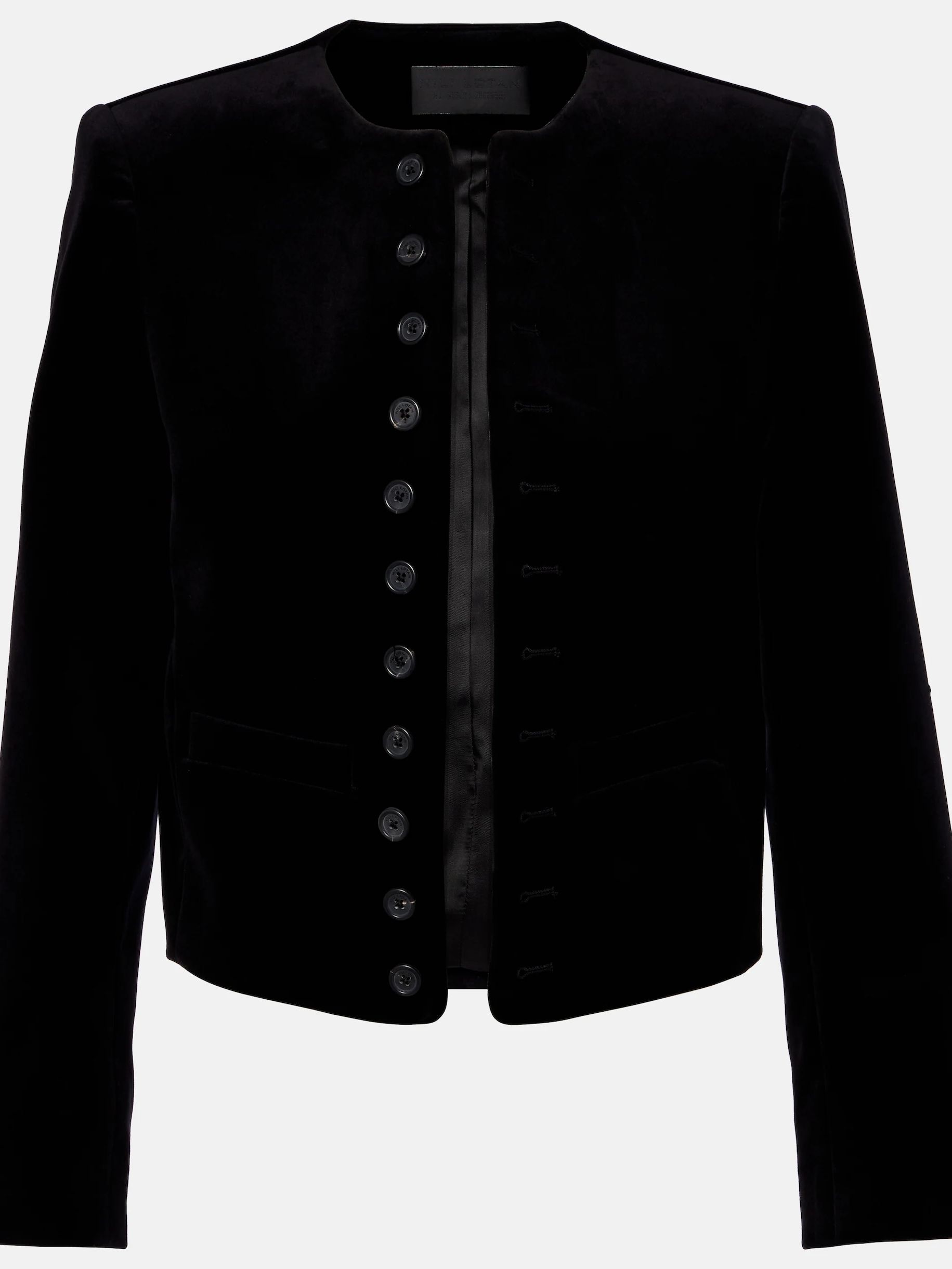 Nili Lotan Patti Cotton Velvet Jacket