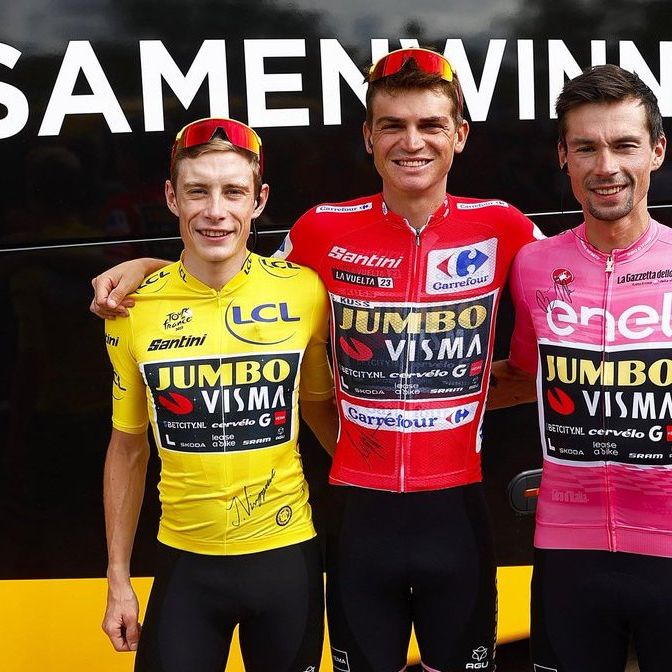 Jumbo-Visma end historic 2023 season with Grand Tour triple and 69