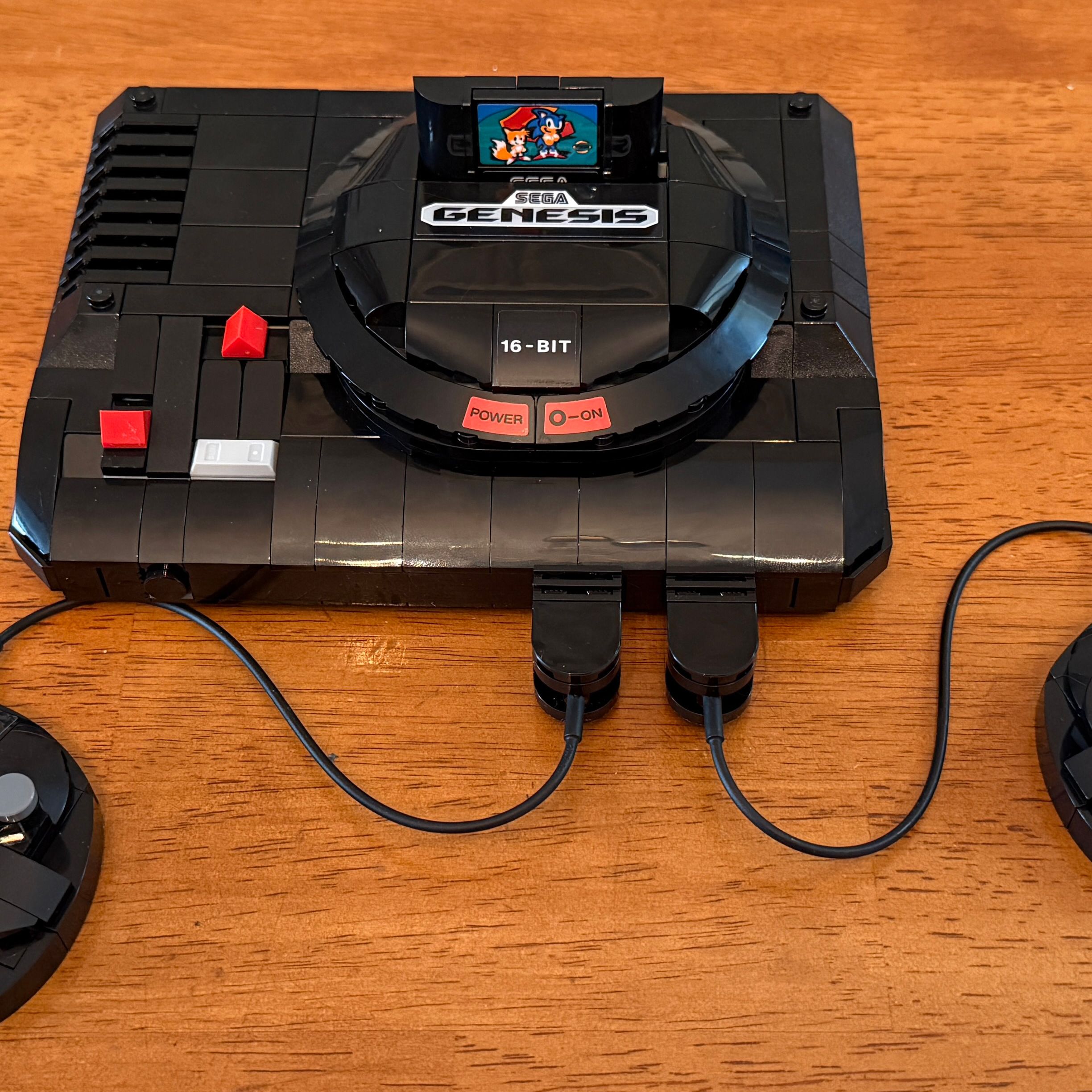 The Lego Sega Genesis Console is a great retro build with just a