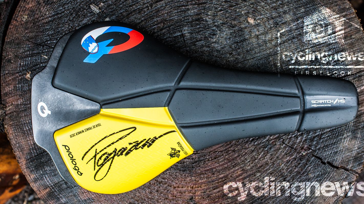 Object of Desire: Tadej Pogacar-signed Prologo Scratch M5 saddle