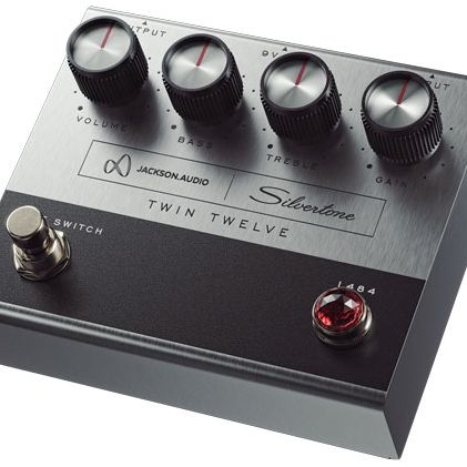 Jackson Audio's Twin Twelve Silvertone 1484 Preamplifier pedal is
