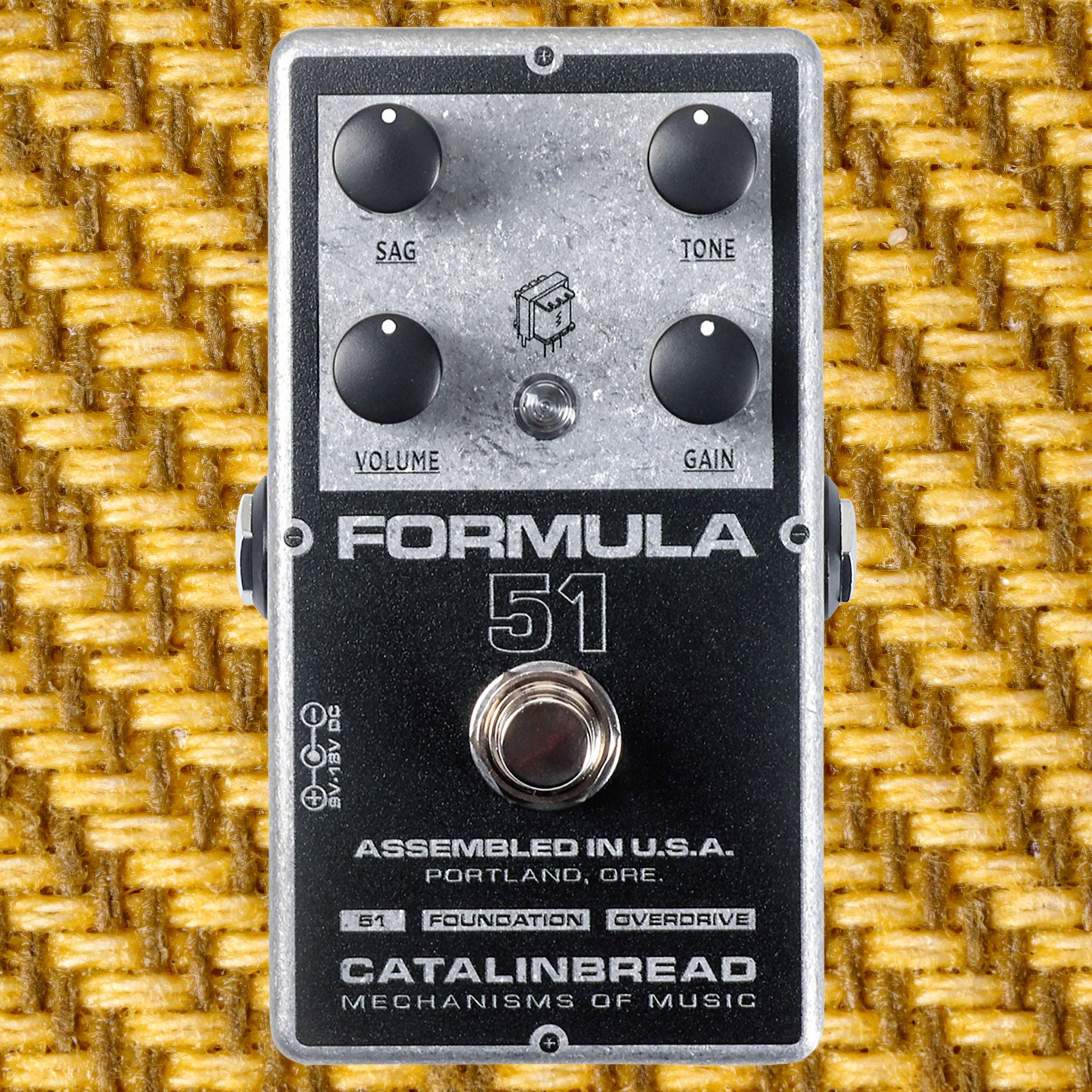 The need for Tweed: Catalinbread's new Formula 51 overdrive pedal