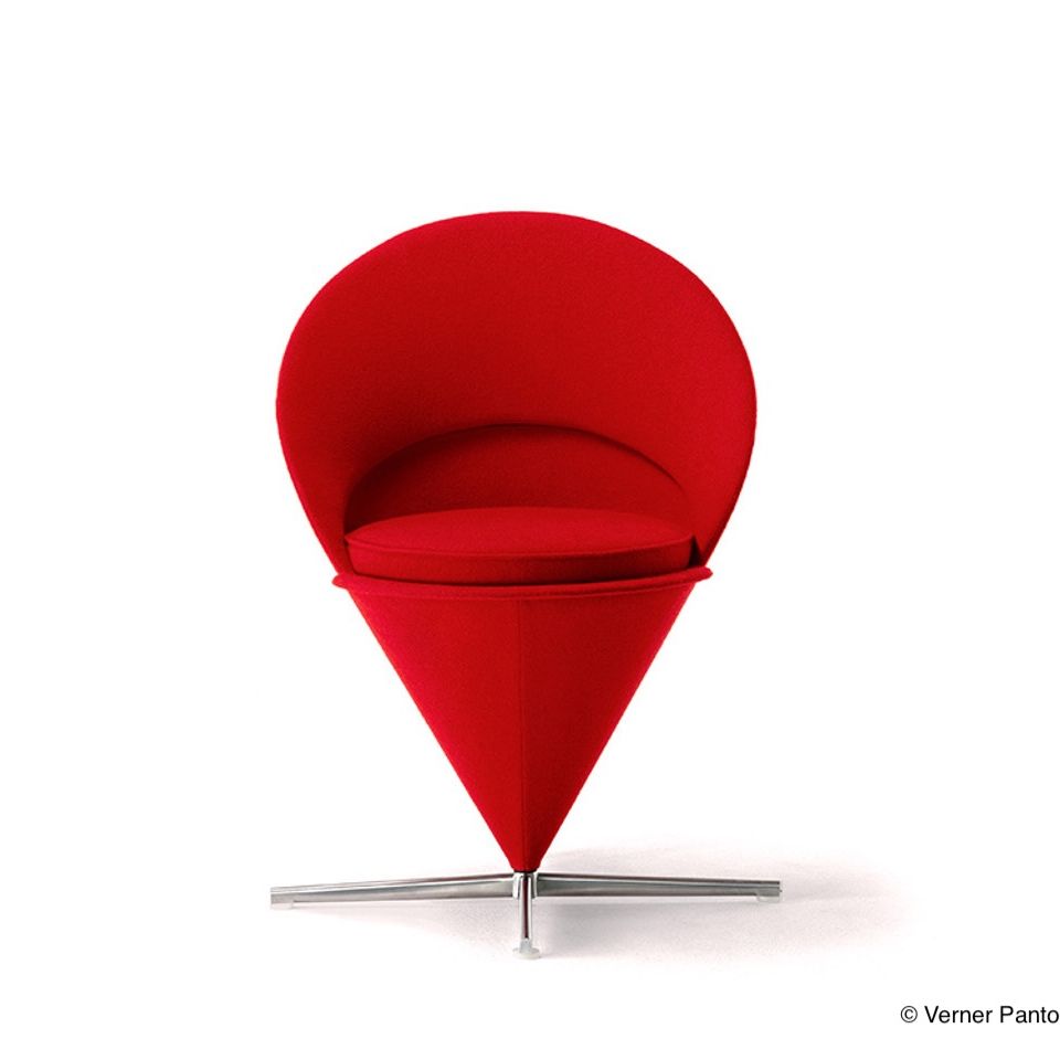 Heart Cone chair by Verner Panton