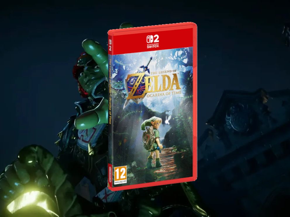 The physical edition of The Legend of Zelda: Ocarina of Time on