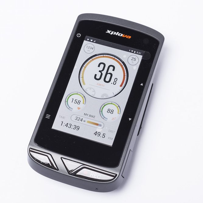 Acer - 【新品】Xplova X5 Evo GPSサイコン （TRQUE360表示可能） 自転車用ドライブレコーダー機能搭載 HDビデオカメラ付きGPS