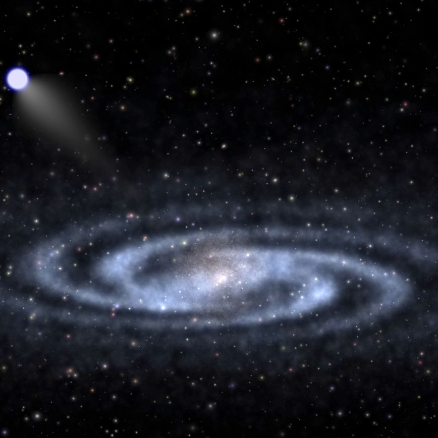 Hypervelocity Star' May Reveal Clues About Dark Matter in Milky