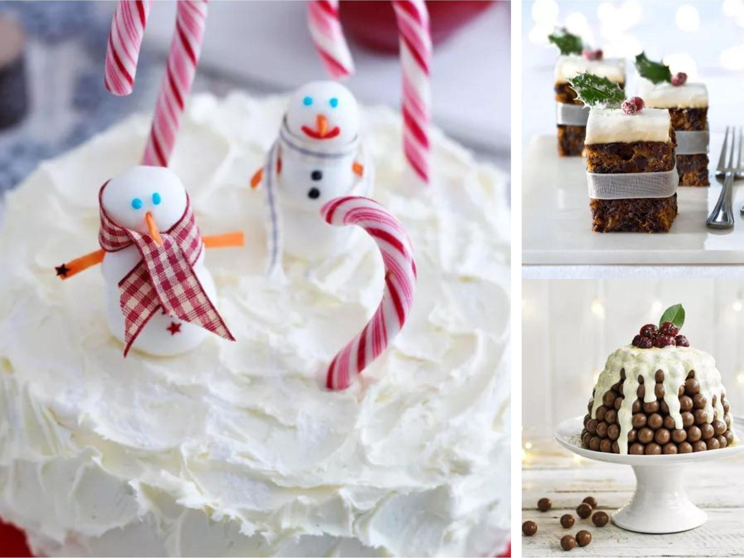 34 Christmas cake ideas: Simple Christmas cake decorations | GoodtoKnow, image size:2560x1920