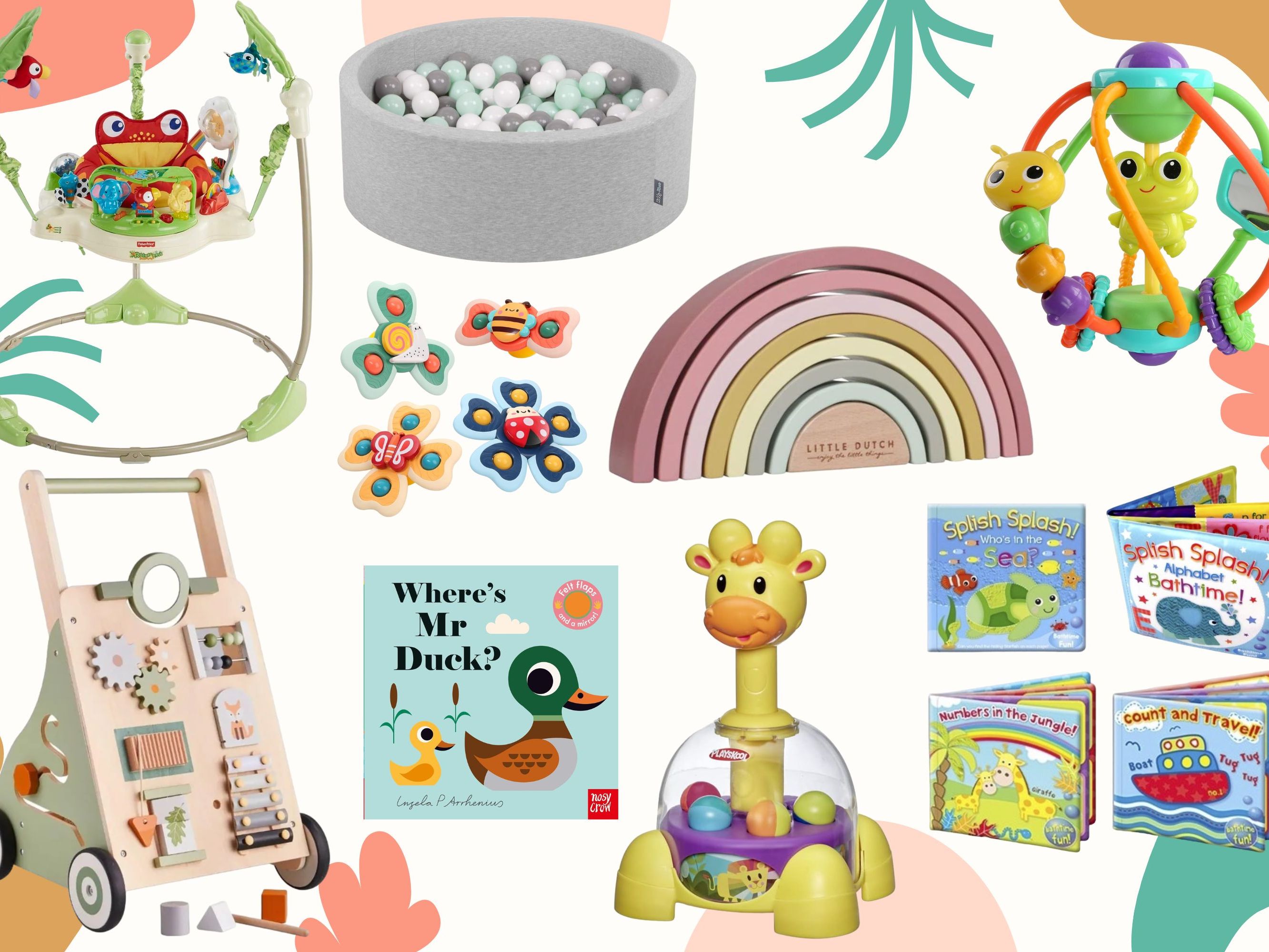 best toys for 12 week old baby