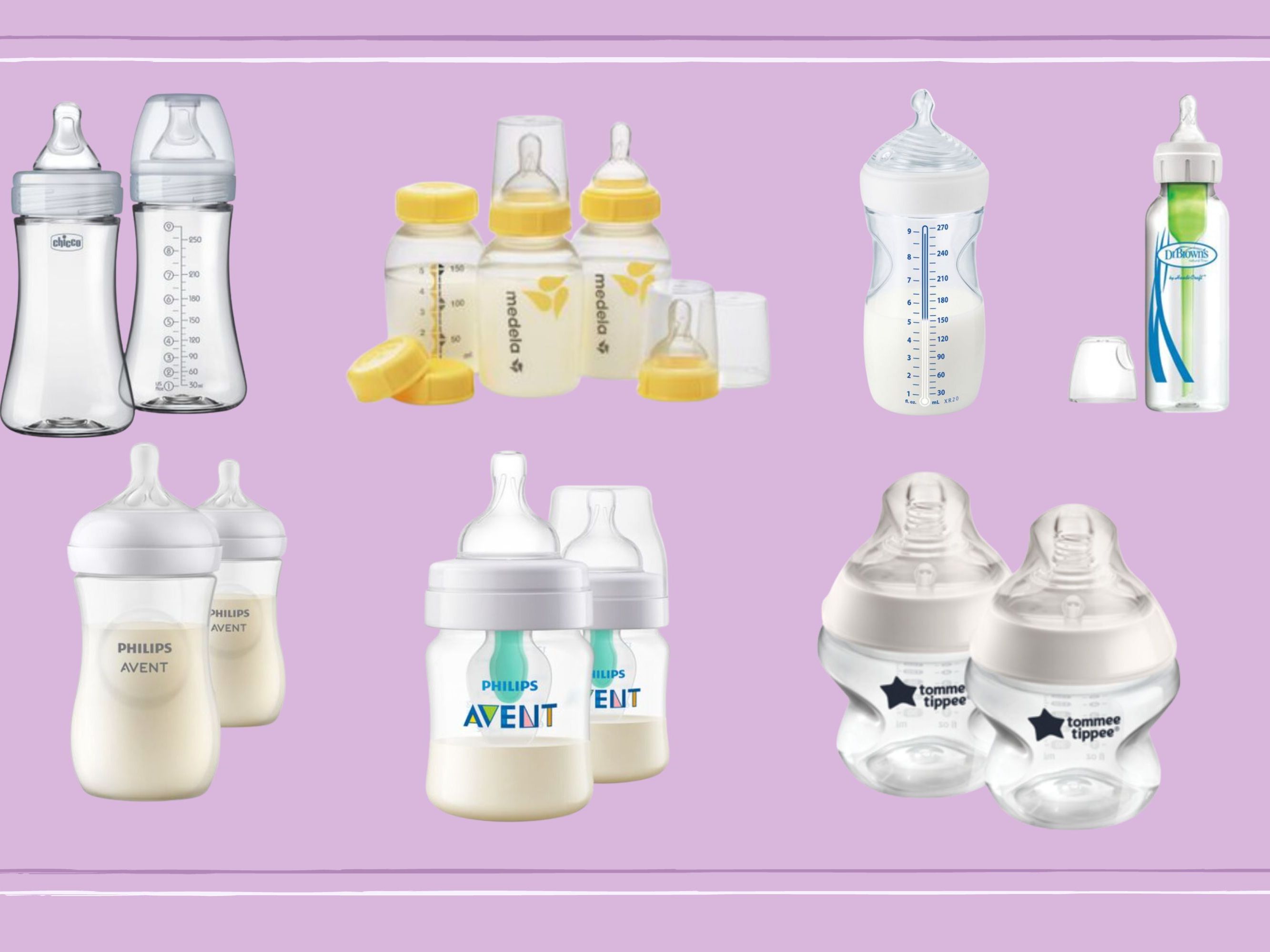 recommended bottles for newborns