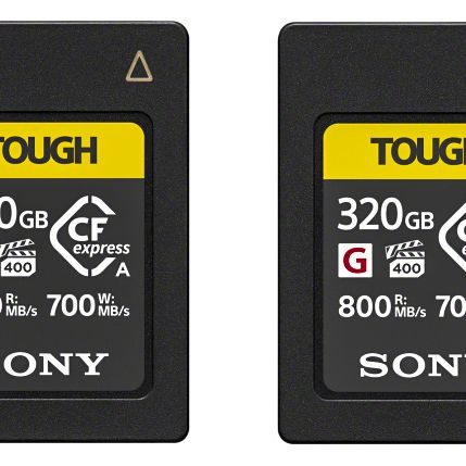 Sony boosts CFexpress Type A memory card capacity by 400