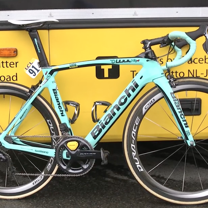 Pro bike: Steven Kruijswijk's Bianchi Oltre XR4 (video) | Cycling