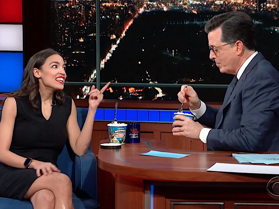 colbert ocasio cortez