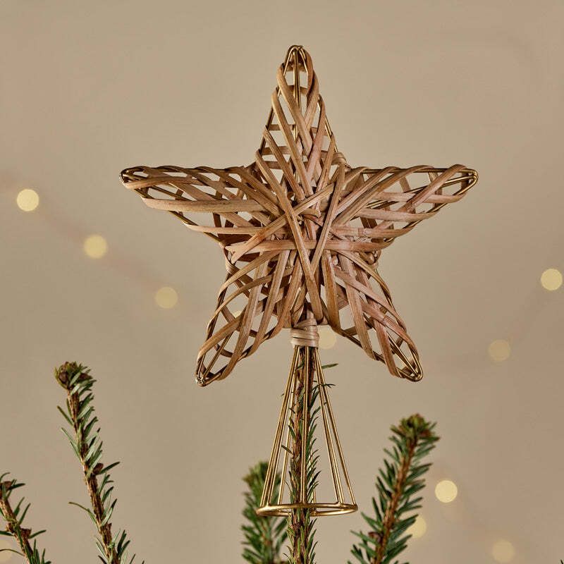 Katana Cane Tree Topper - Natural - One Size / Natural