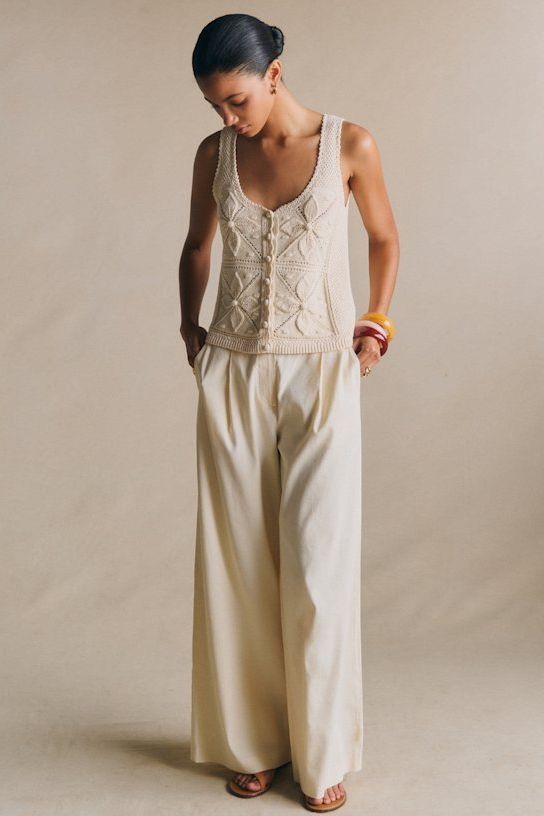 Joas Top - Cream - Organic Cotton - Organic Textile - S&amp;eacute;zane