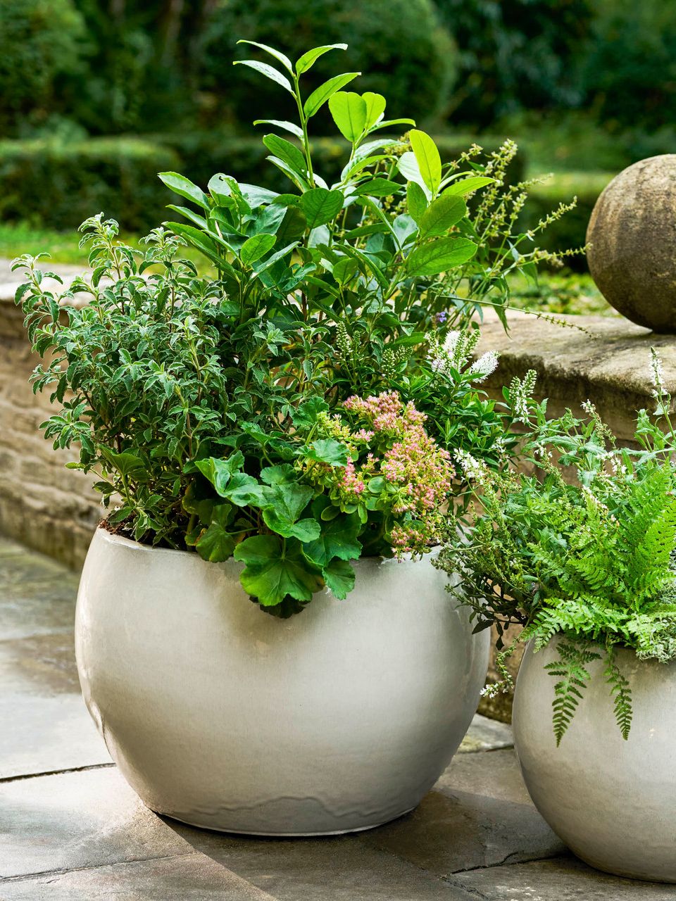 Aspley Ceramic Planter 55cm White