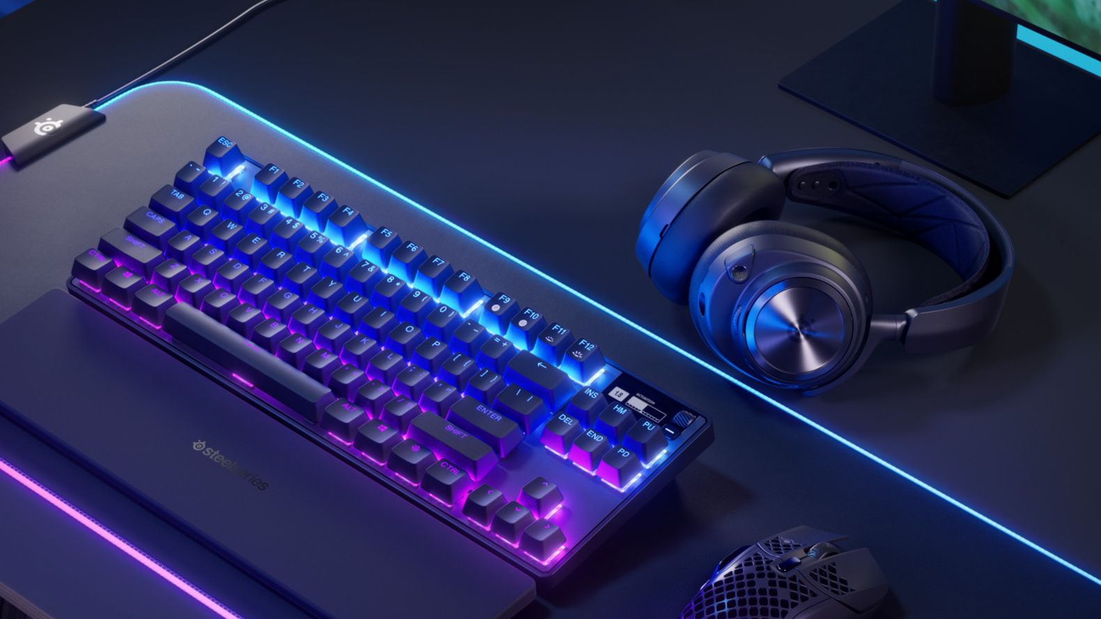 PC周辺機器 Steelseries APEX PRO TKL New SteelSeries Apex Pro TKL Wireless 2023 Ed. - World's