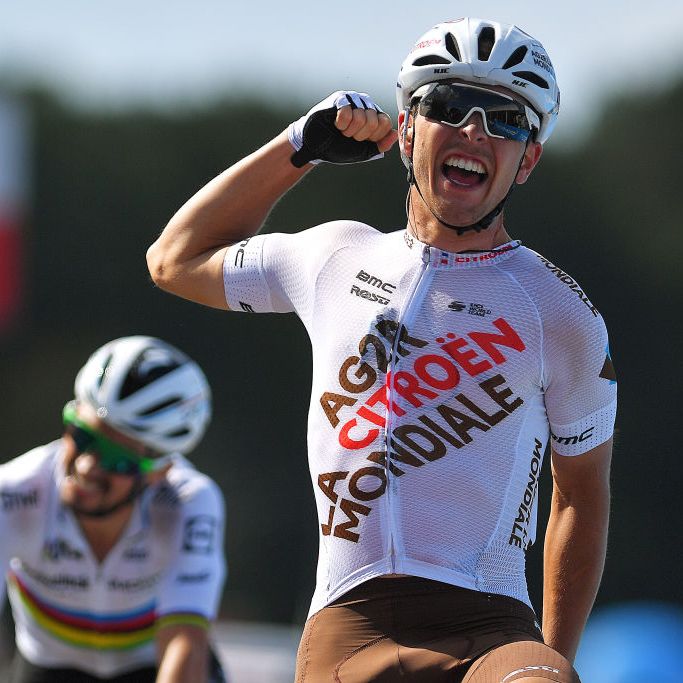 Cosnefroy: Beating, supporting, and partying with Alaphilippe