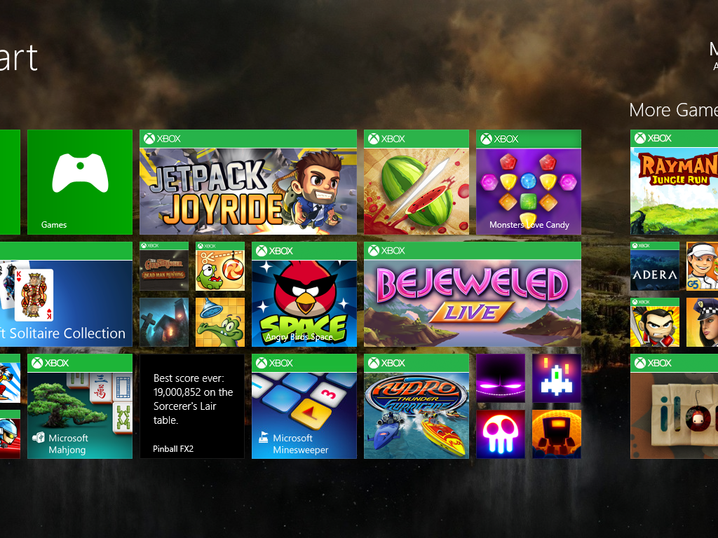 Top Windows 8 games for the 